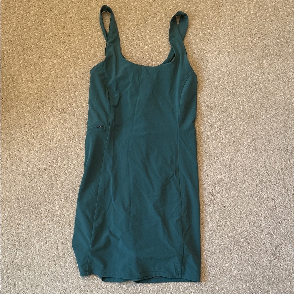 REI Teal Dress w built in shorts